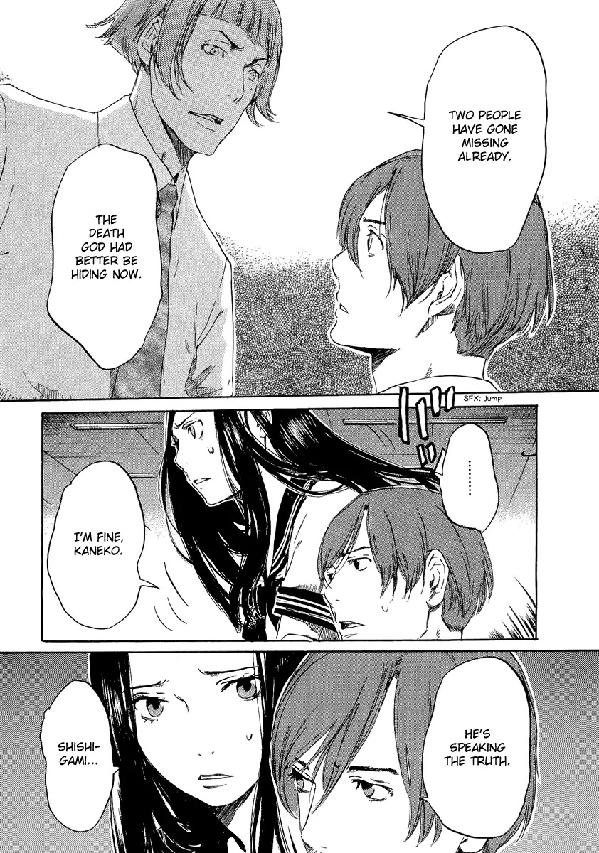 Shinigami Tantei to Yuurei Gakuen Chapter 12 page 10 - Chapter 12: Darkness