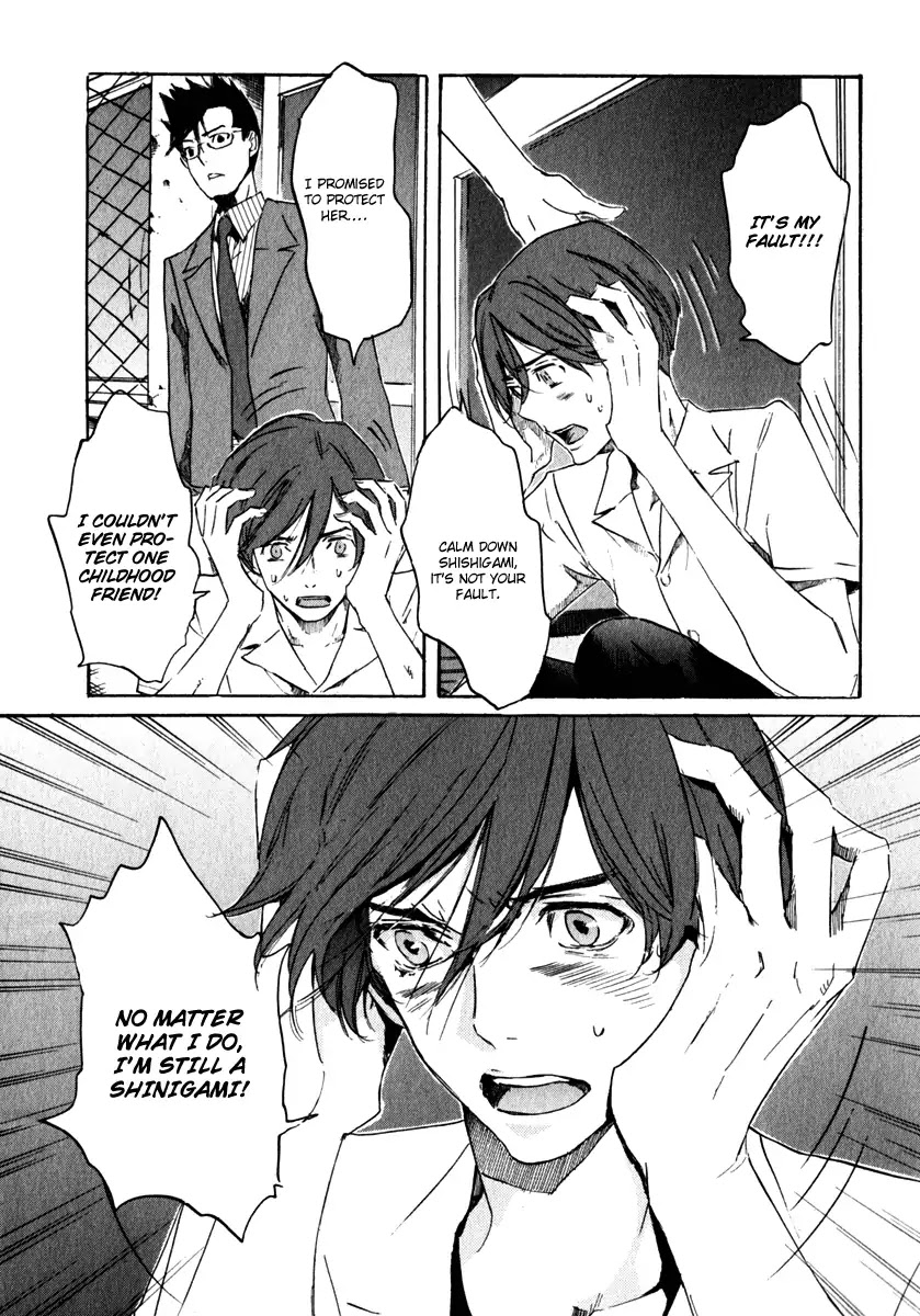 Shinigami Tantei to Yuurei Gakuen Chapter 16 page 13 - Chapter 16: Determination