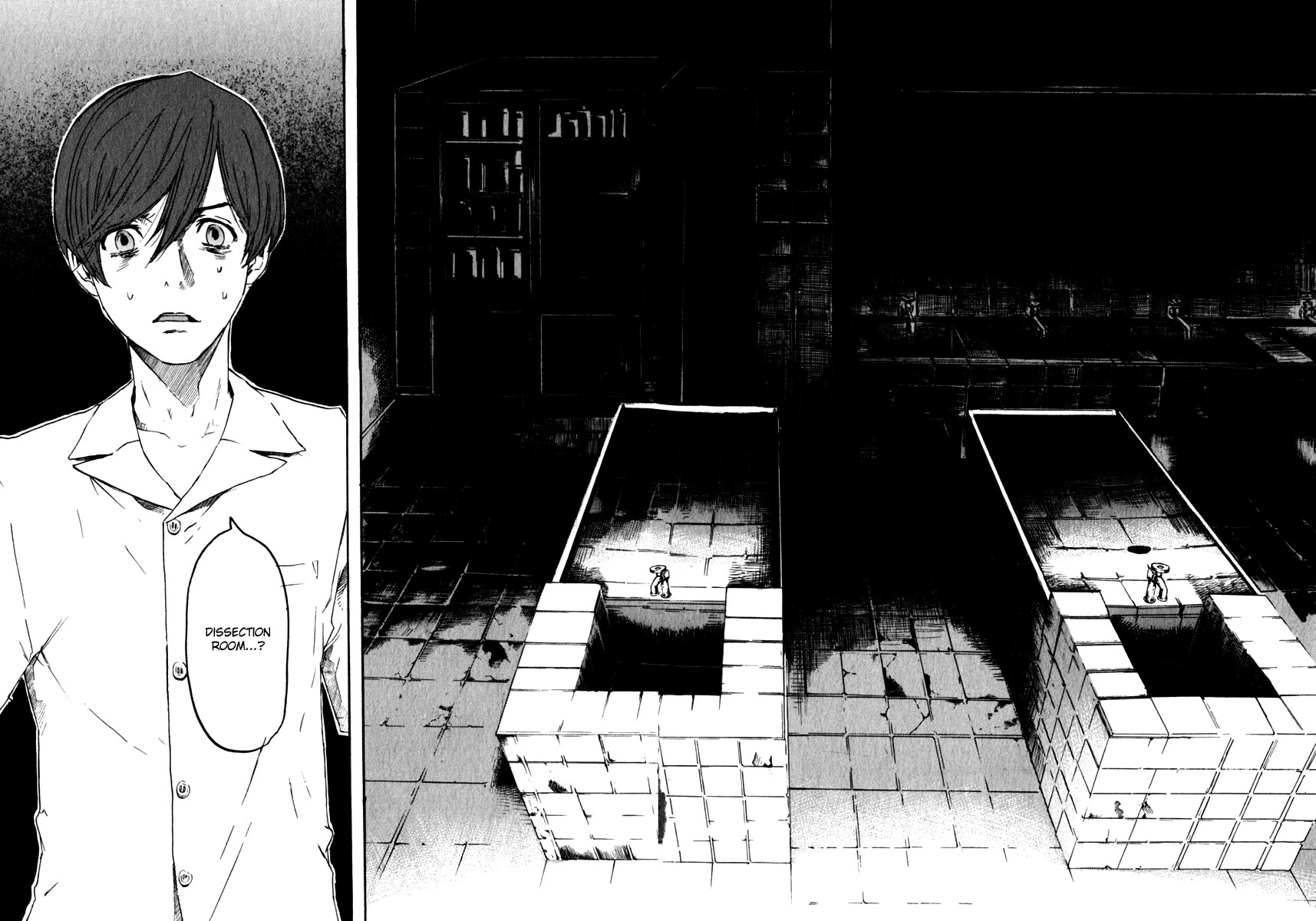 Shinigami Tantei to Yuurei Gakuen Chapter 18 page 8 - Chapter 18: Into the Depths