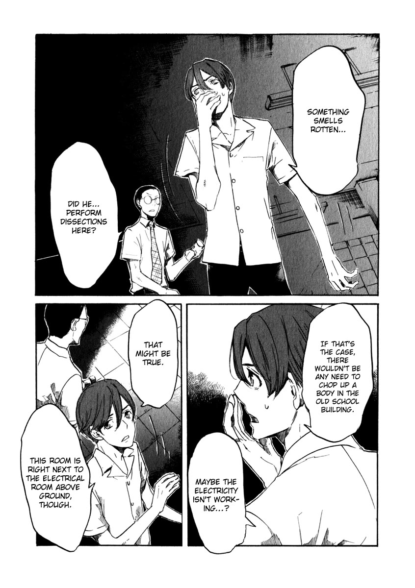 Shinigami Tantei to Yuurei Gakuen Chapter 18 page 9 - Chapter 18: Into the Depths
