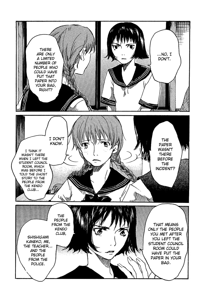 Shinigami Tantei to Yuurei Gakuen Chapter 4 page 14 - Chapter 4: Ghost Story