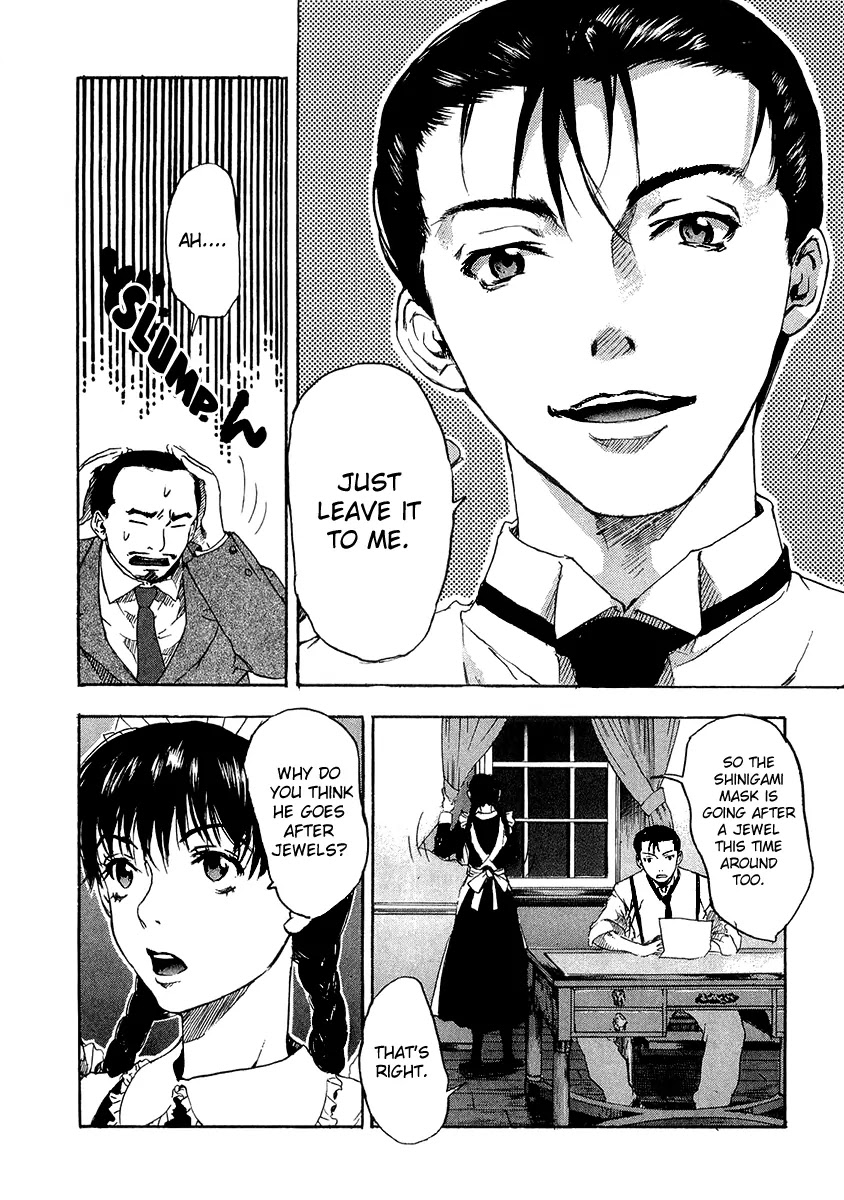 Shinigami Tantei to Yuurei Gakuen Chapter 5.2 page 11 - Chapter 5.2: The Splendid Adventures of the Noble Detective Motonari: The Shinigami's Revenge Part 1