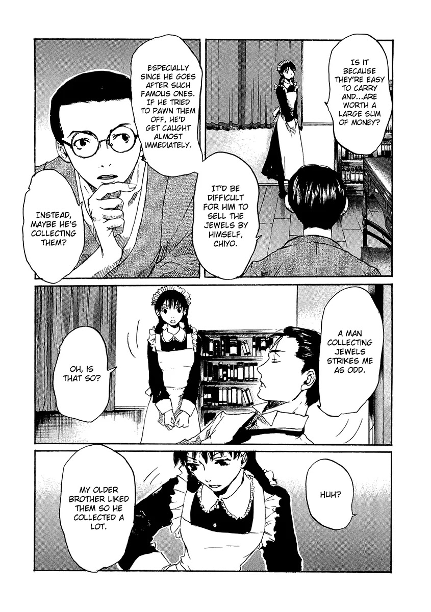 Shinigami Tantei to Yuurei Gakuen Chapter 5.2 page 12 - Chapter 5.2: The Splendid Adventures of the Noble Detective Motonari: The Shinigami's Revenge Part 1