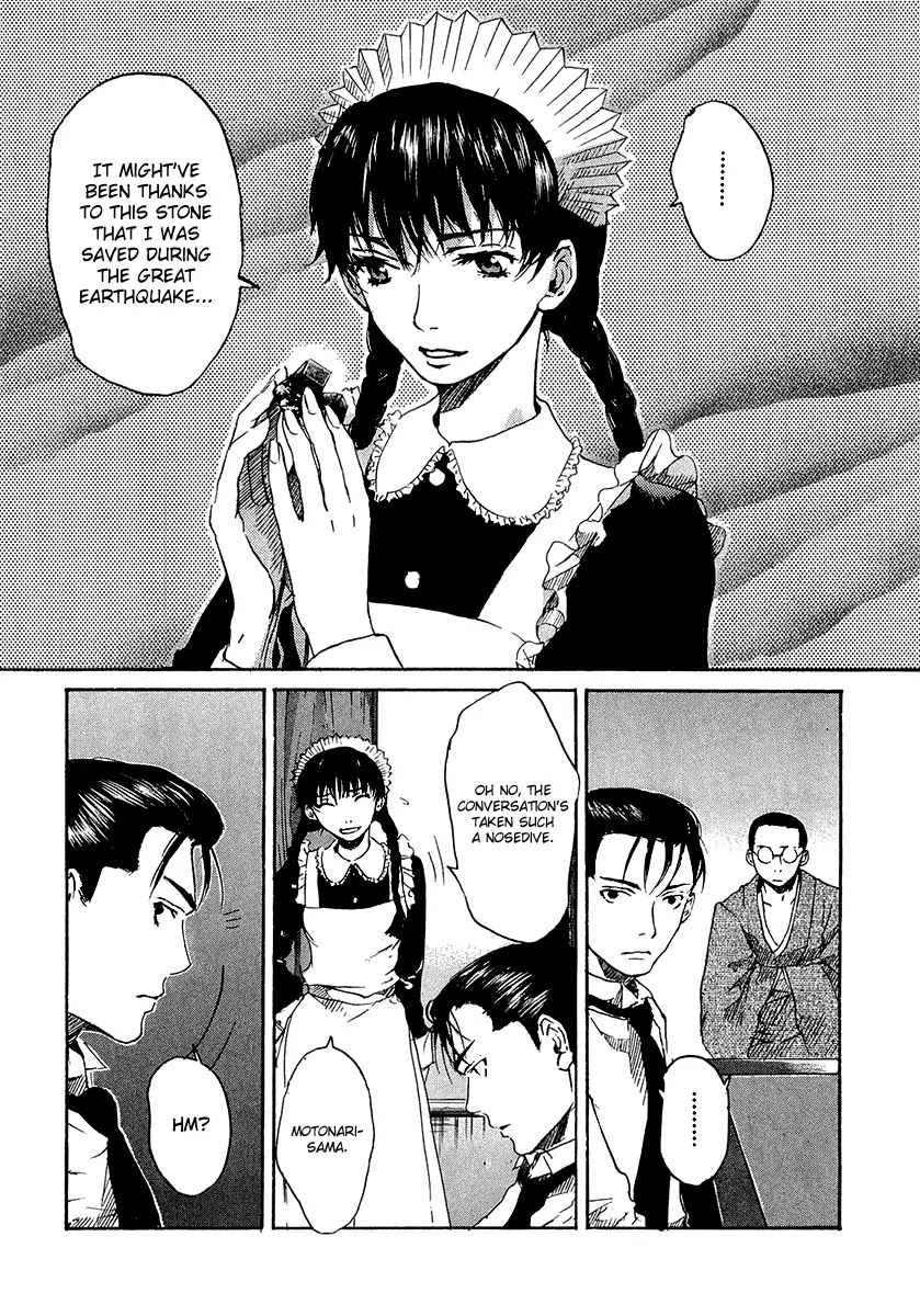 Shinigami Tantei to Yuurei Gakuen Chapter 5.2 page 14 - Chapter 5.2: The Splendid Adventures of the Noble Detective Motonari: The Shinigami's Revenge Part 1