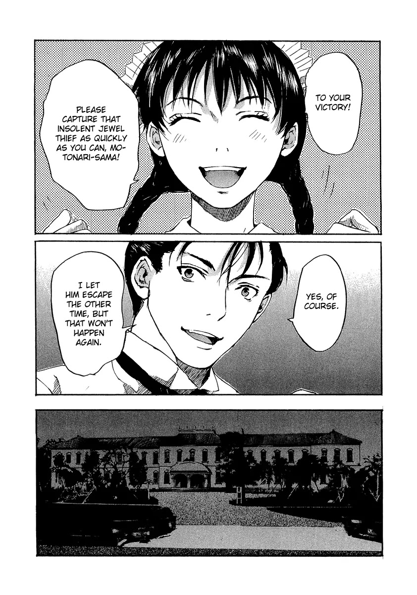 Shinigami Tantei to Yuurei Gakuen Chapter 5.2 page 15 - Chapter 5.2: The Splendid Adventures of the Noble Detective Motonari: The Shinigami's Revenge Part 1