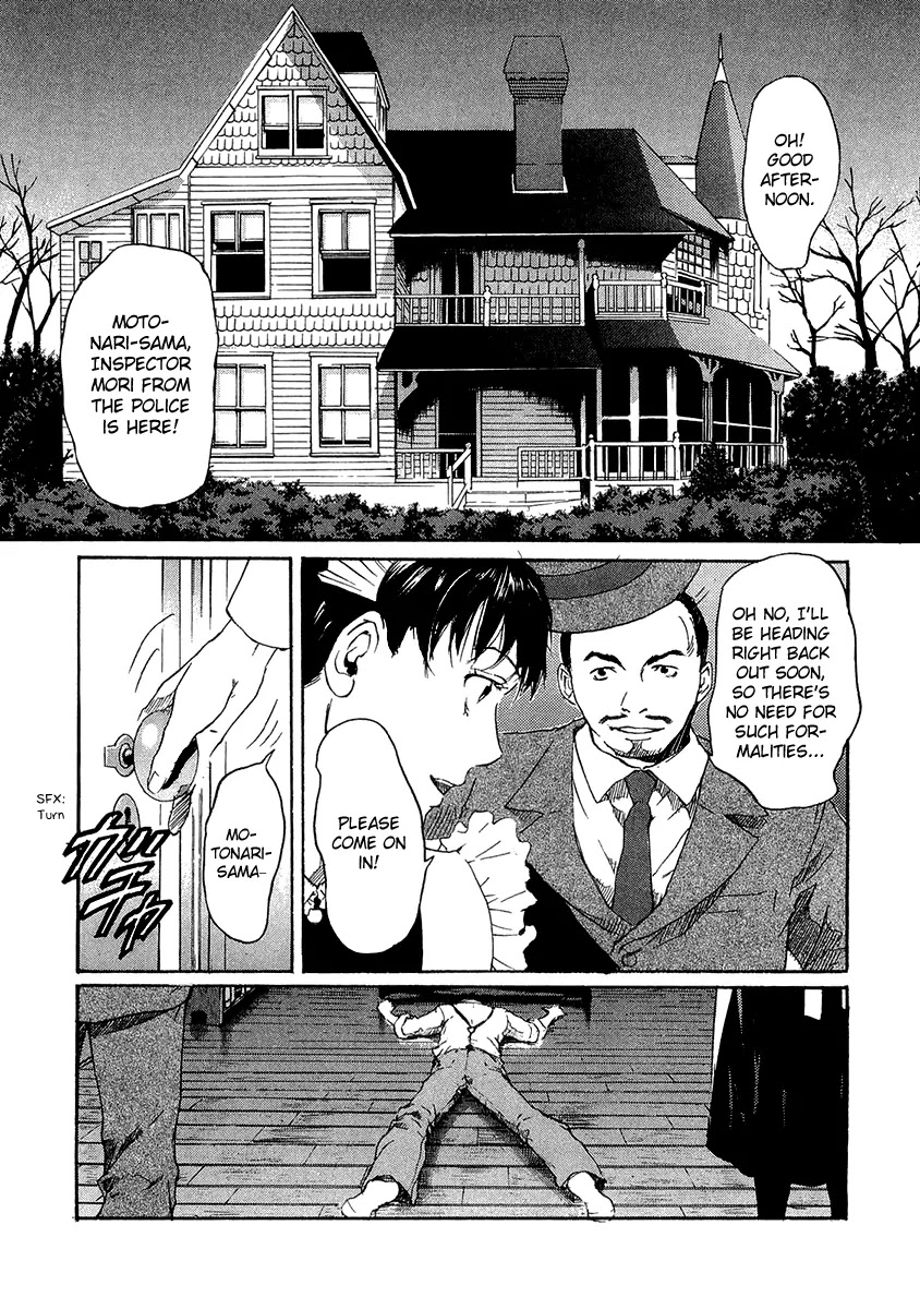 Shinigami Tantei to Yuurei Gakuen Chapter 5.2 page 3 - Chapter 5.2: The Splendid Adventures of the Noble Detective Motonari: The Shinigami's Revenge Part 1