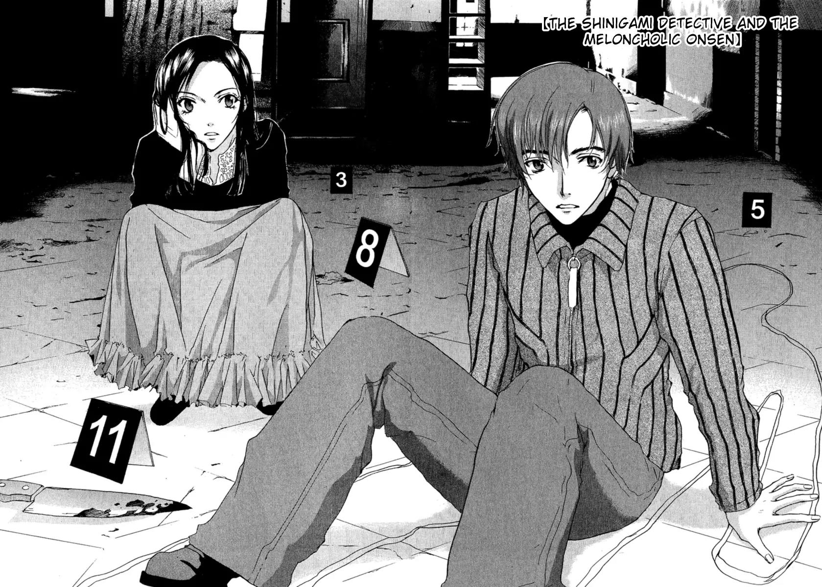 Shinigami Tantei to Yuuutsu Onsen Chapter 1 page 8 - Chapter 1: Shinigami Detective And The Melancholic Onsen