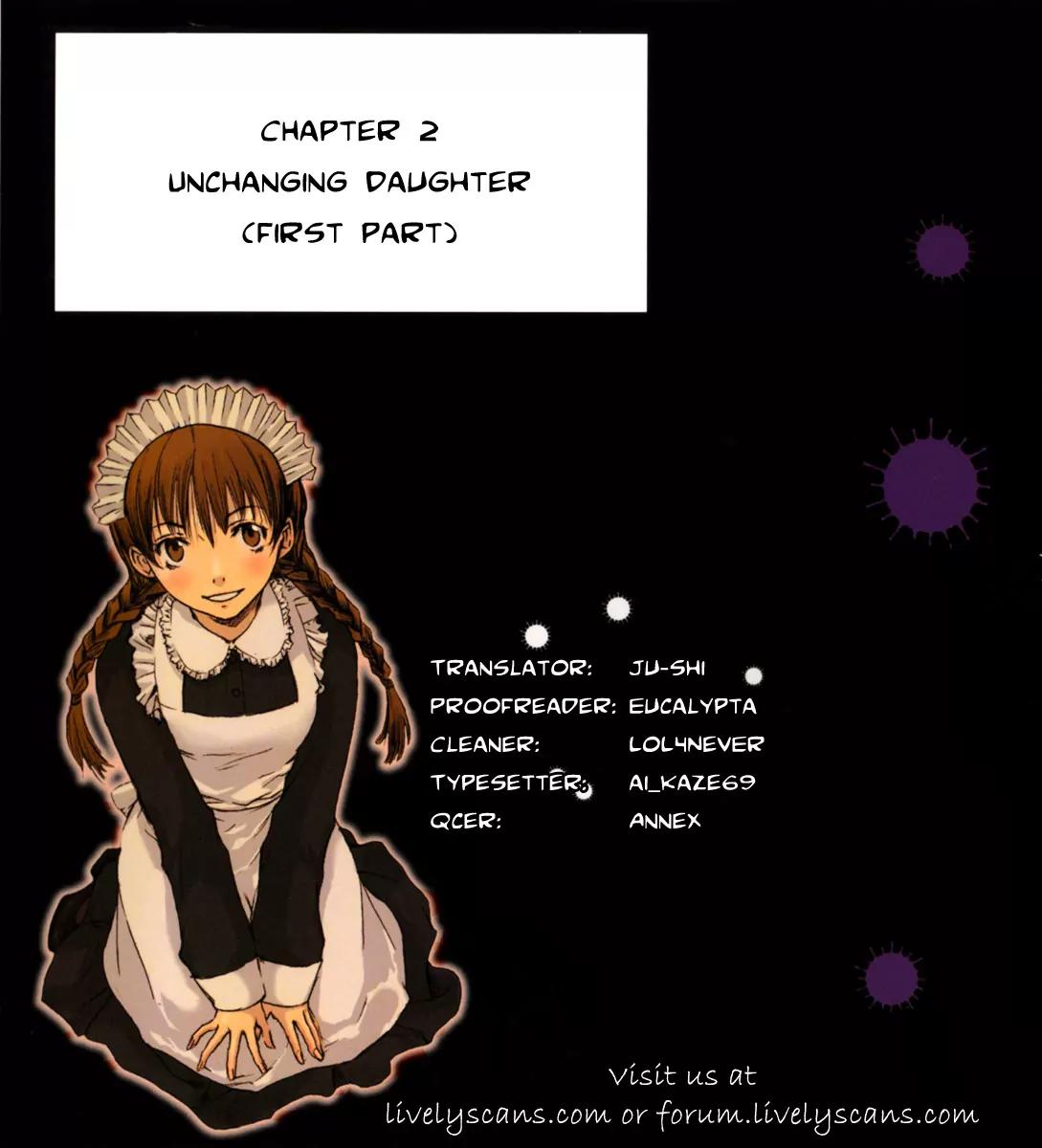 Shinigami Tantei to Yuuutsu Onsen Chapter 2 page 1 - Chapter 2: Unchanging Daughter (Part 1)