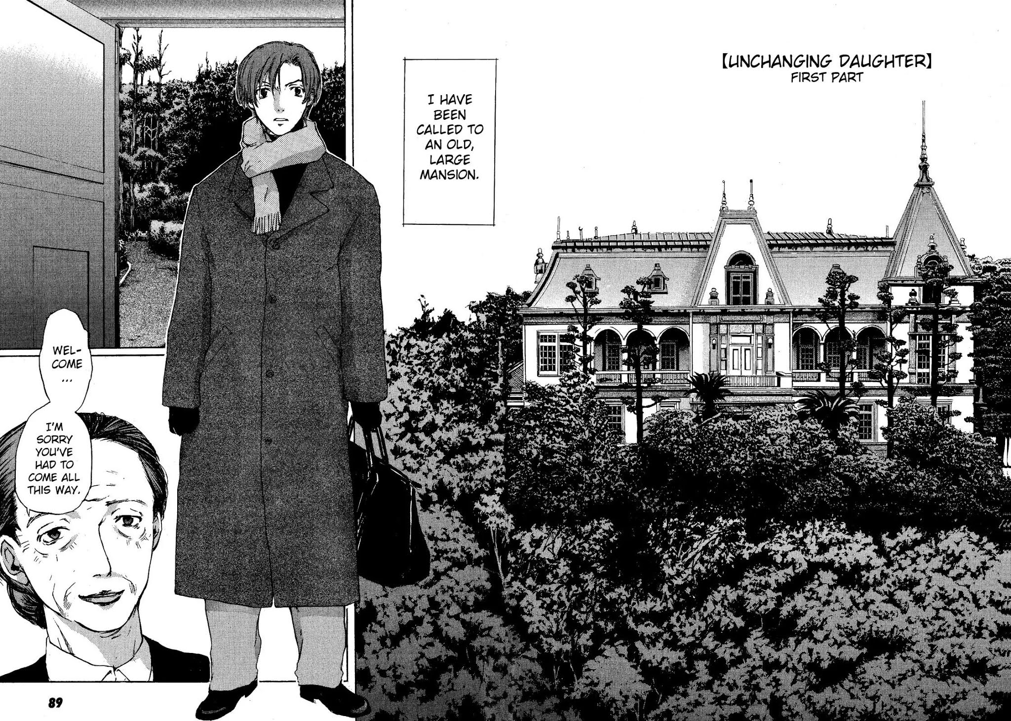 Shinigami Tantei to Yuuutsu Onsen Chapter 2 page 4 - Chapter 2: Unchanging Daughter (Part 1)