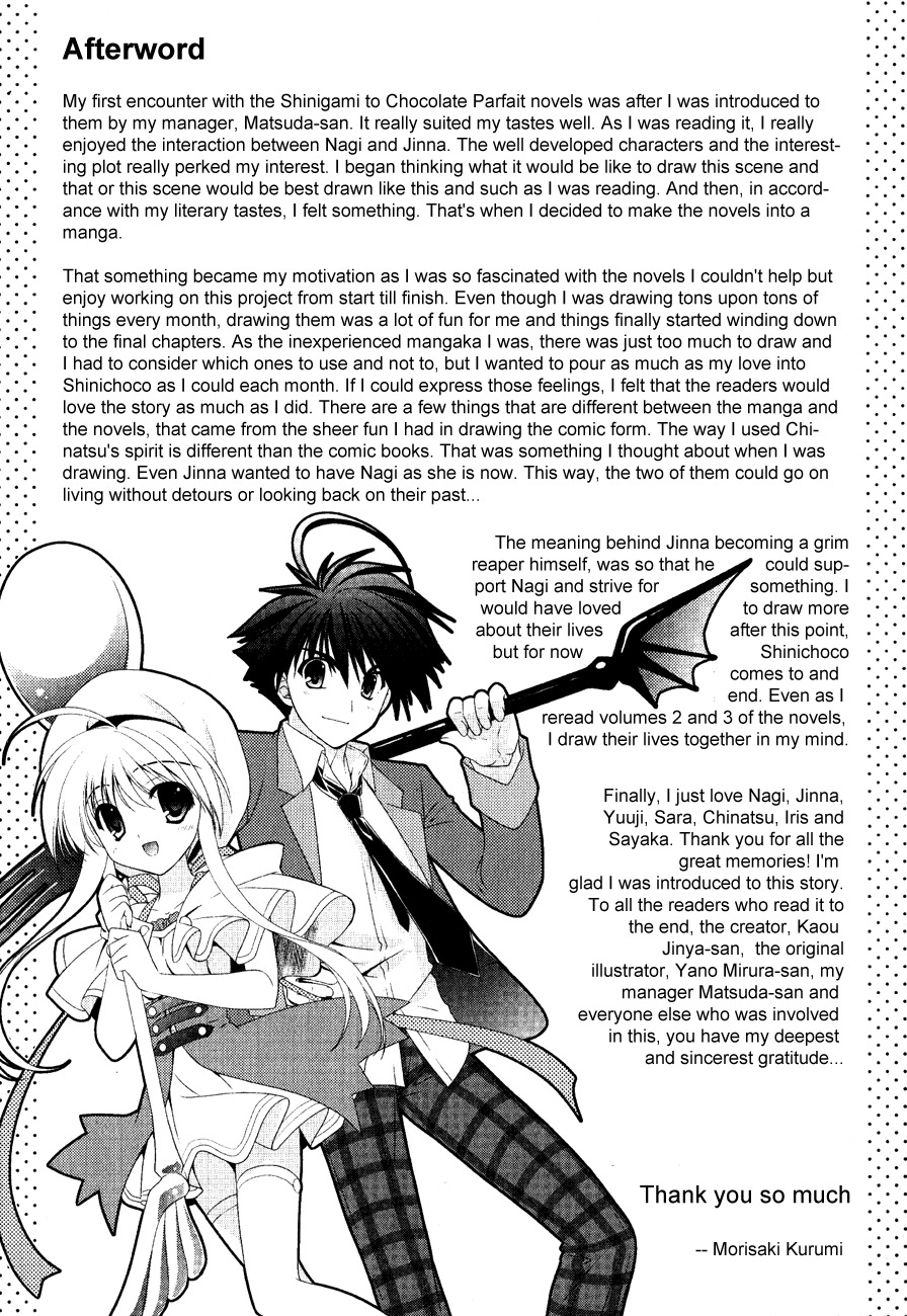 Shinigami to Chocolate Parfait Chapter 10 page 32 - Chapter 10