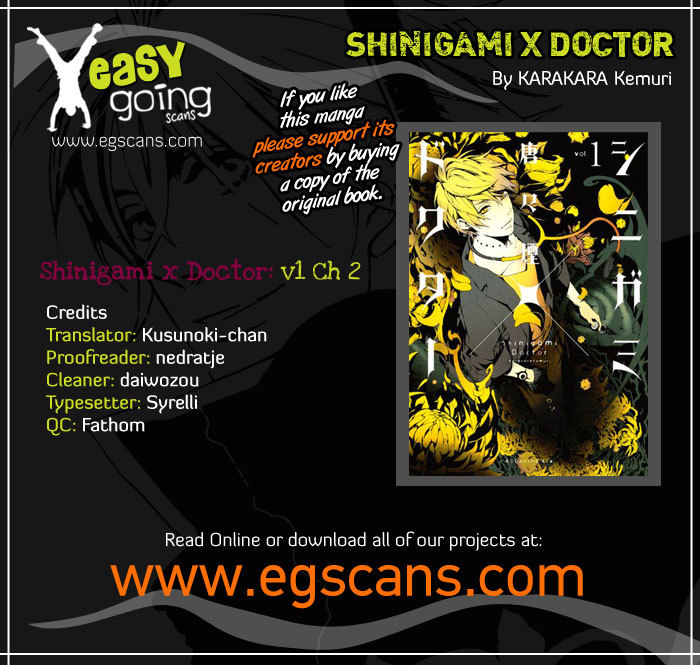 Shinigami x Doctor Chapter 2 page 1 - Chapter 2: The Boy Who Cried Wolf, Part 1