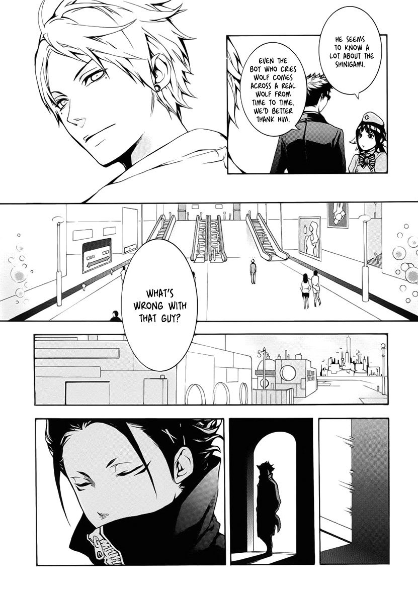 Shinigami x Doctor Chapter 2 page 36 - Chapter 2: The Boy Who Cried Wolf, Part 1