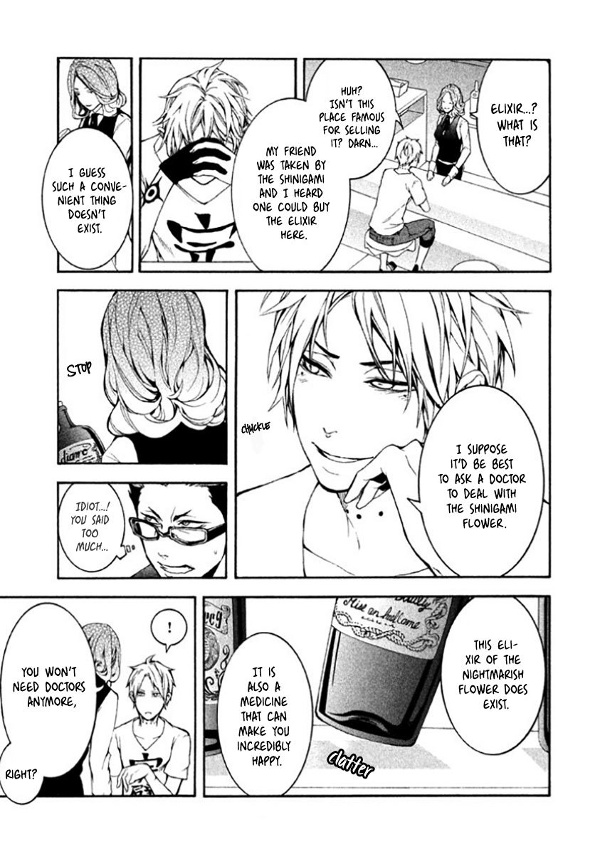 Shinigami x Doctor Chapter 4 page 18 - Chapter 4: Drug Lady