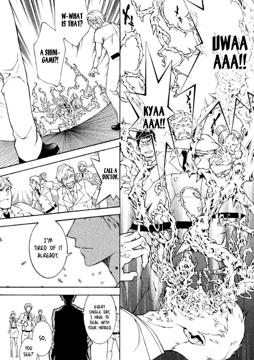 Shinigami x Doctor Chapter 6 page 17 - Chapter 6: Unknown