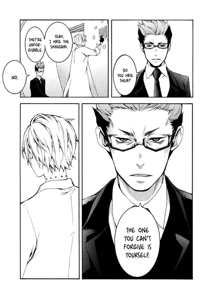 Shinigami x Doctor Chapter 7 page 18 - Chapter 7: Tragic Memories
