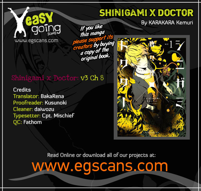 Shinigami x Doctor Chapter 8 page 1 - Chapter 8: Nightmare