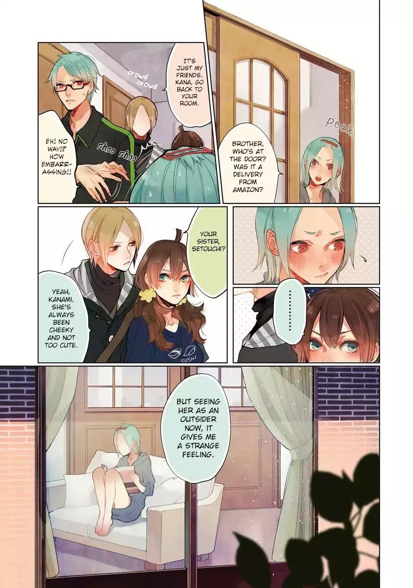 Shinizokonai Agape Chapter 6 page 12 - Chapter 6: Amorphous Feelings