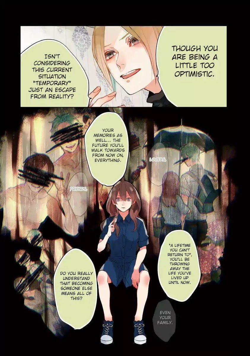 Shinizokonai Agape Chapter 6 page 9 - Chapter 6: Amorphous Feelings
