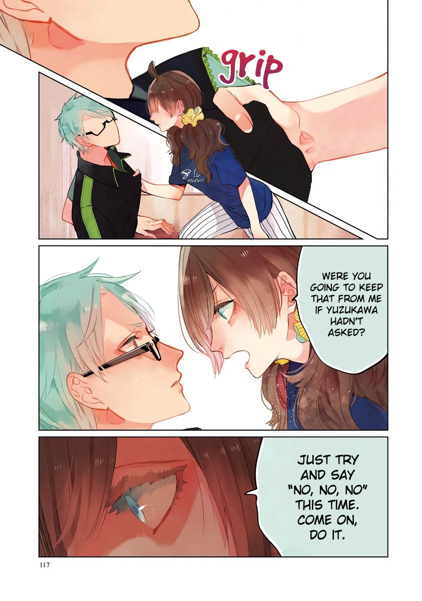 Shinizokonai Agape Chapter 7 page 14 - Chapter 7: Doubt Dances on Parallel Lines