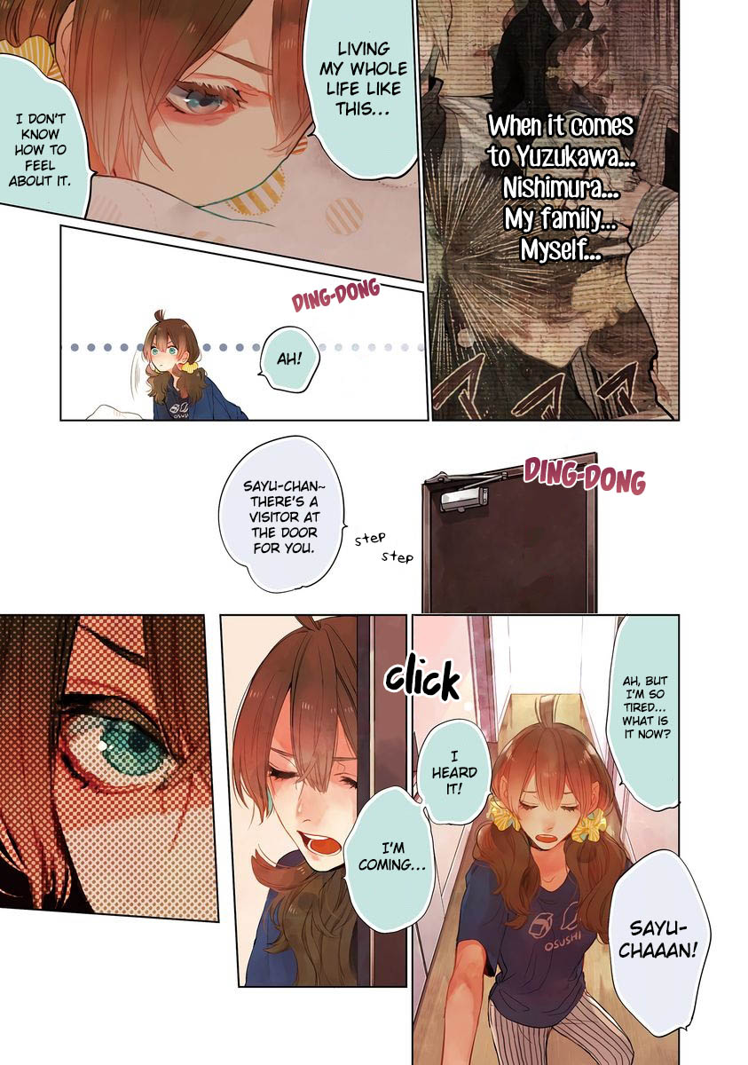 Shinizokonai Agape Chapter 7 page 19 - Chapter 7: Doubt Dances on Parallel Lines