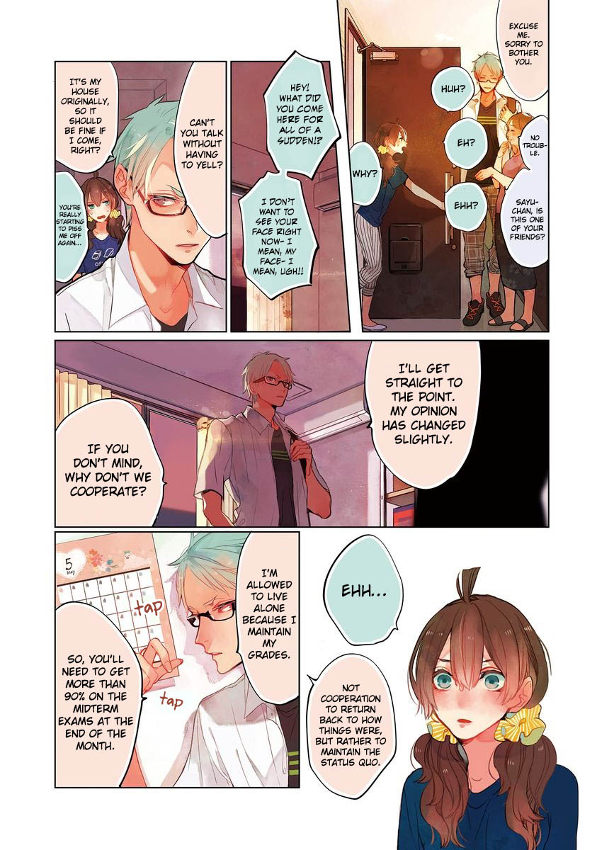 Shinizokonai Agape Chapter 7 page 20 - Chapter 7: Doubt Dances on Parallel Lines