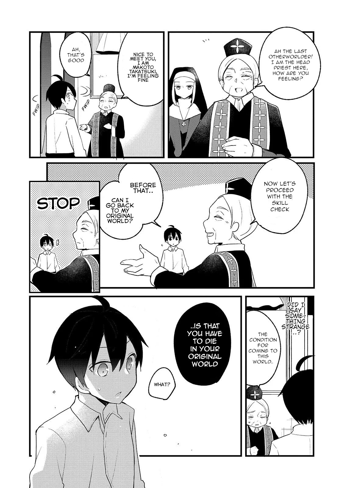 Shinja Zero no Megami-sama to Hajimeru Isekai Kouryaku Chapter 1 page 11 - Chapter 1: Makoto Takatsuki Wanders Into Another World