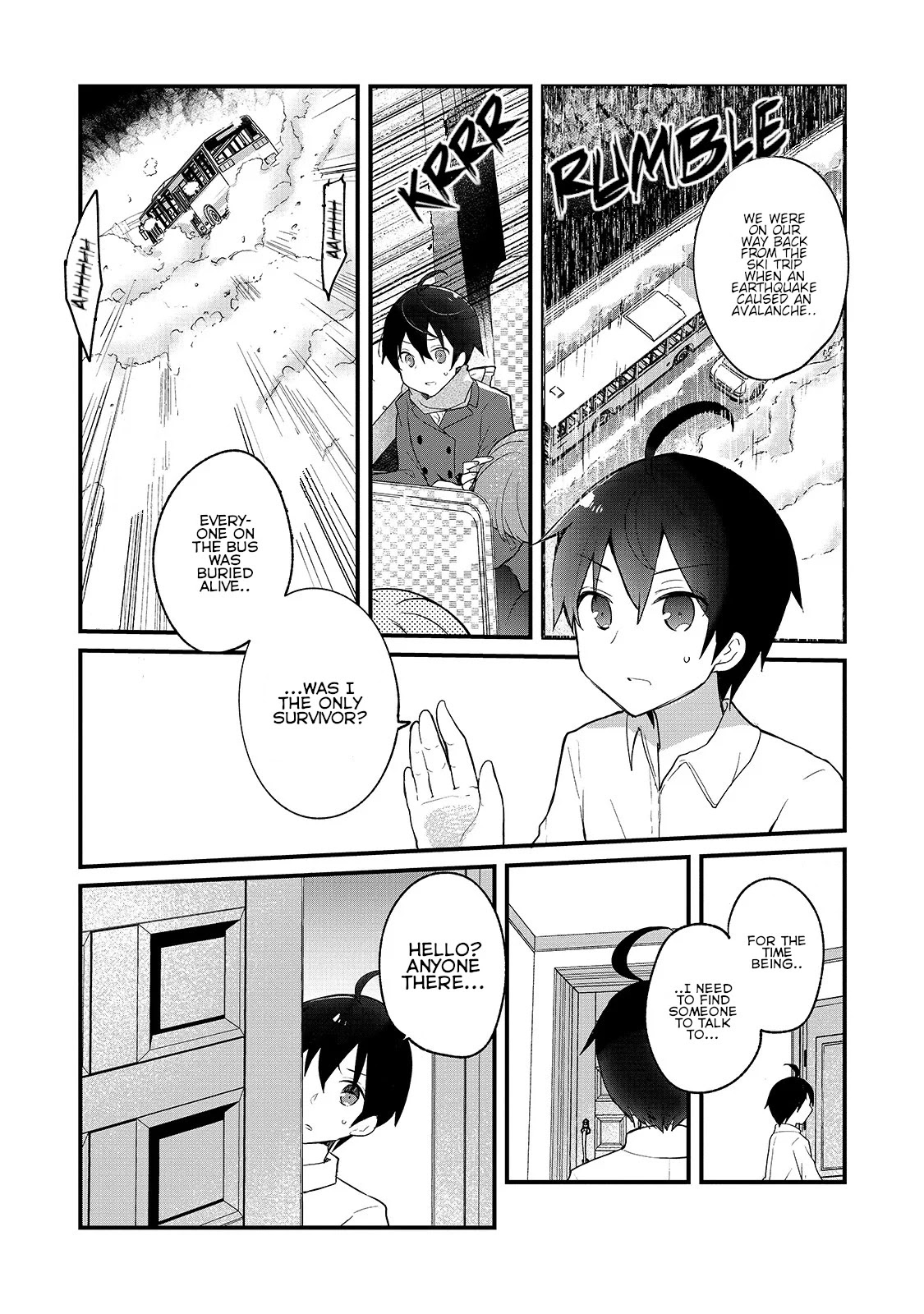 Shinja Zero no Megami-sama to Hajimeru Isekai Kouryaku Chapter 1 page 5 - Chapter 1: Makoto Takatsuki Wanders Into Another World