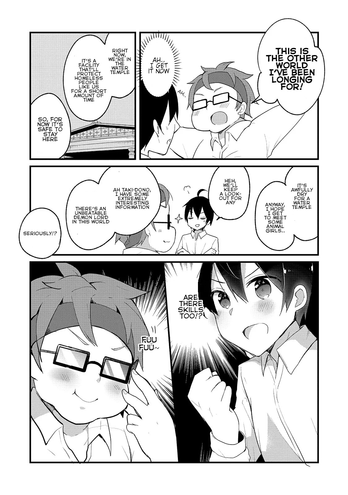 Shinja Zero no Megami-sama to Hajimeru Isekai Kouryaku Chapter 1 page 9 - Chapter 1: Makoto Takatsuki Wanders Into Another World
