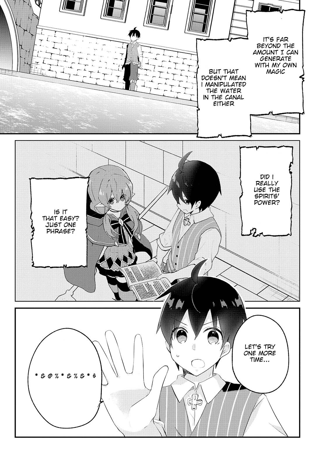 Shinja Zero no Megami-sama to Hajimeru Isekai Kouryaku Chapter 11 page 10 - Chapter 11: Makoto Takatsuki Learns the Spirit Language