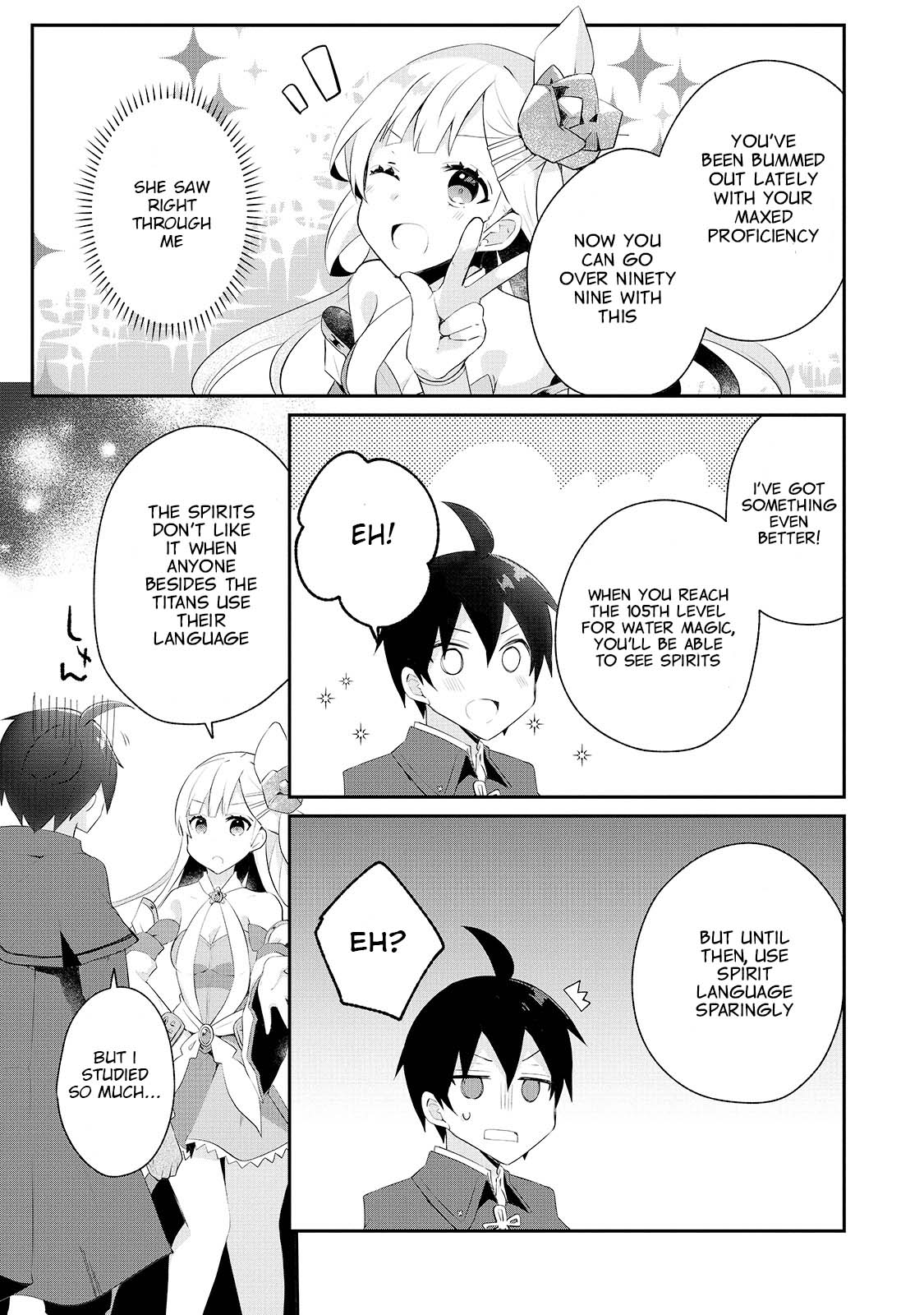 Shinja Zero no Megami-sama to Hajimeru Isekai Kouryaku Chapter 11 page 21 - Chapter 11: Makoto Takatsuki Learns the Spirit Language