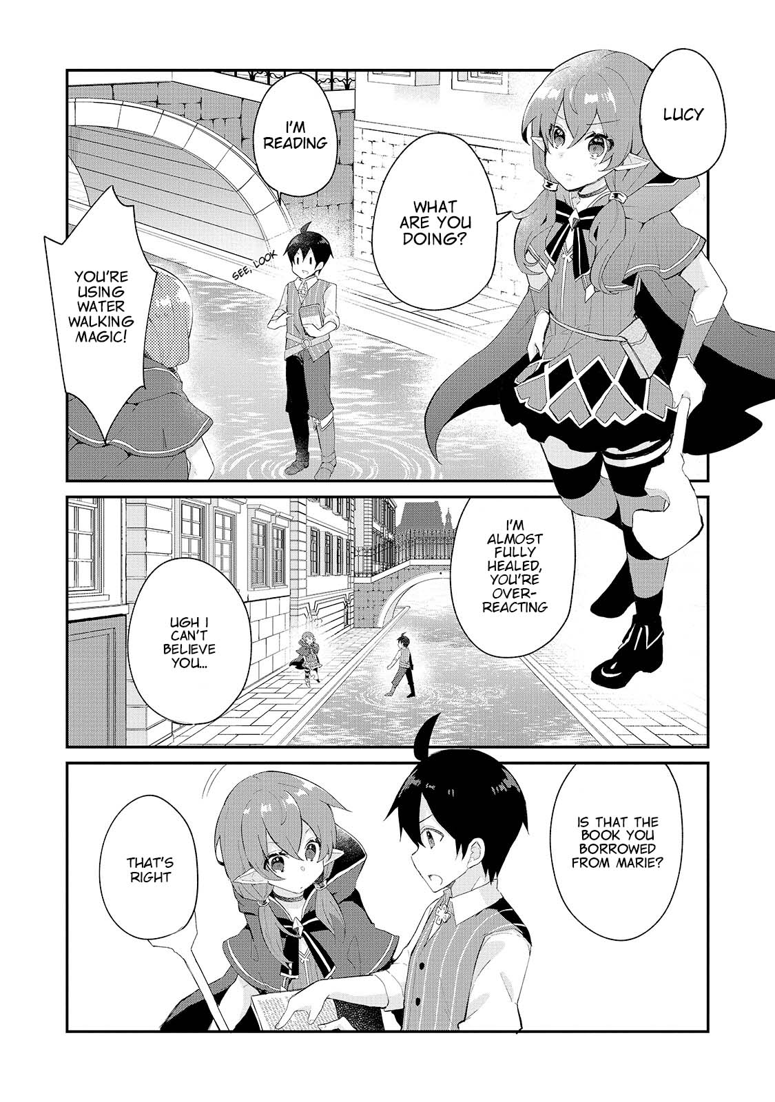 Shinja Zero no Megami-sama to Hajimeru Isekai Kouryaku Chapter 11 page 4 - Chapter 11: Makoto Takatsuki Learns the Spirit Language