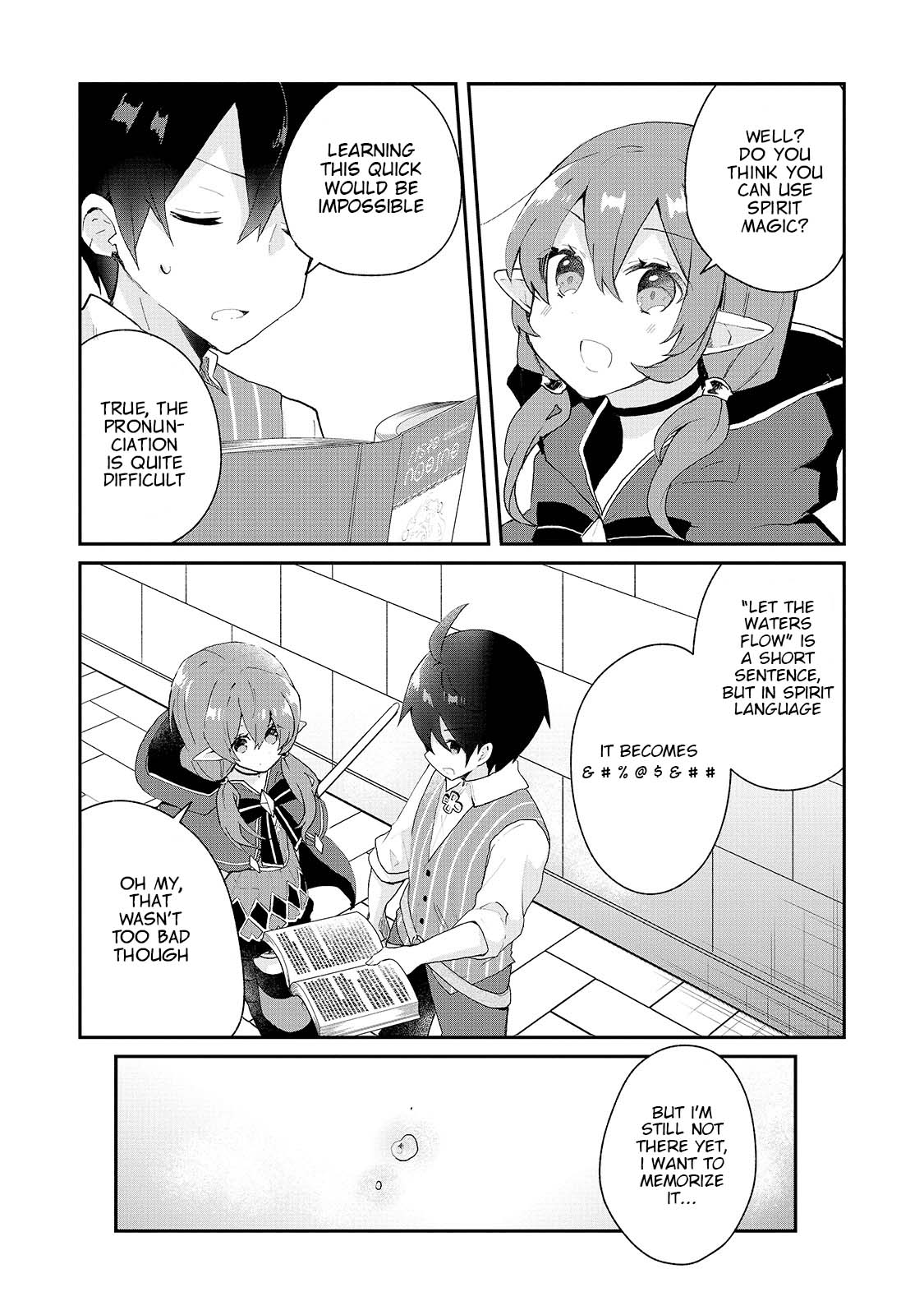 Shinja Zero no Megami-sama to Hajimeru Isekai Kouryaku Chapter 11 page 5 - Chapter 11: Makoto Takatsuki Learns the Spirit Language