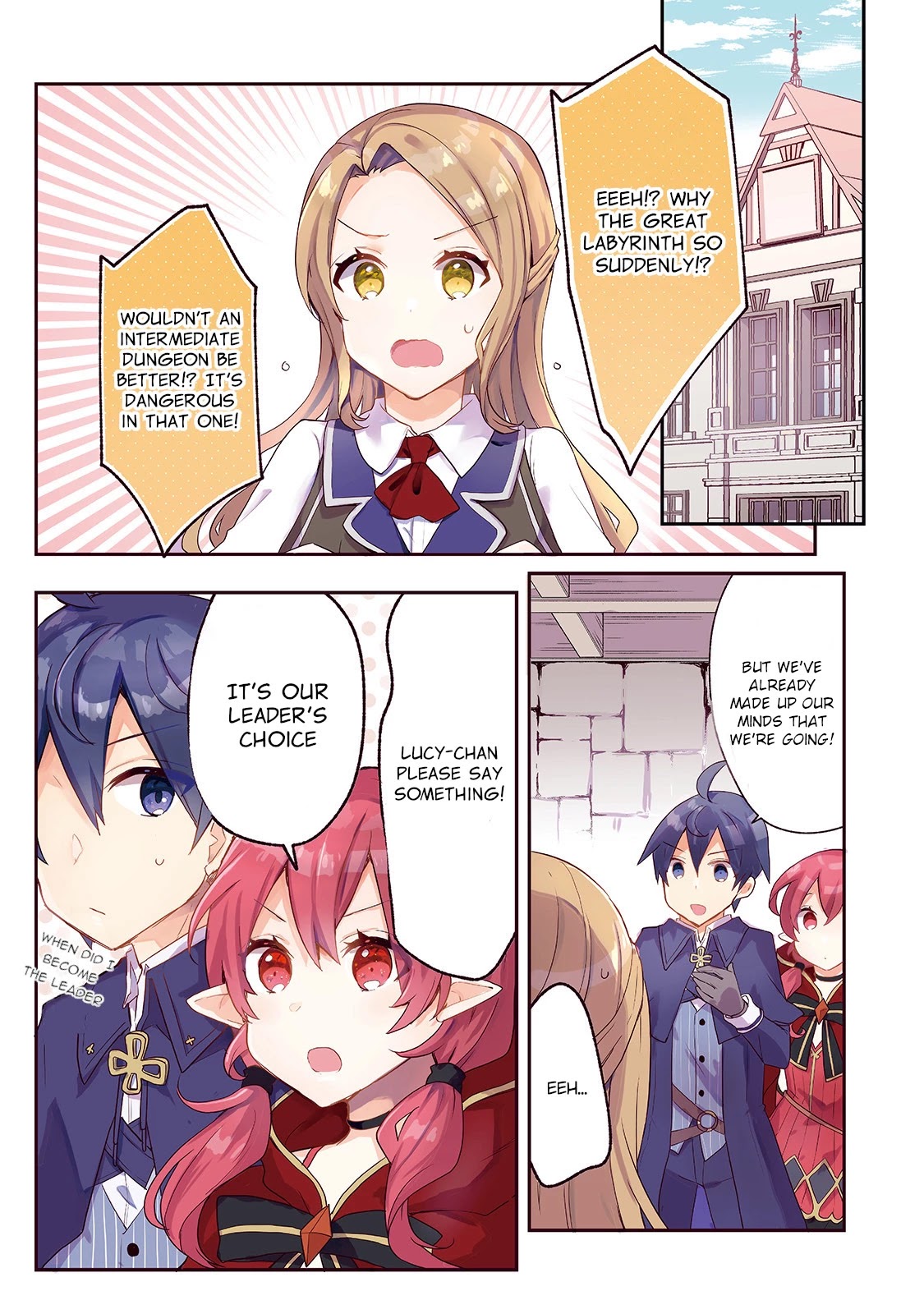 Shinja Zero no Megami-sama to Hajimeru Isekai Kouryaku Chapter 12 page 1 - Chapter 12: Makoto Takatsuki Departs to The Great Labyrinth