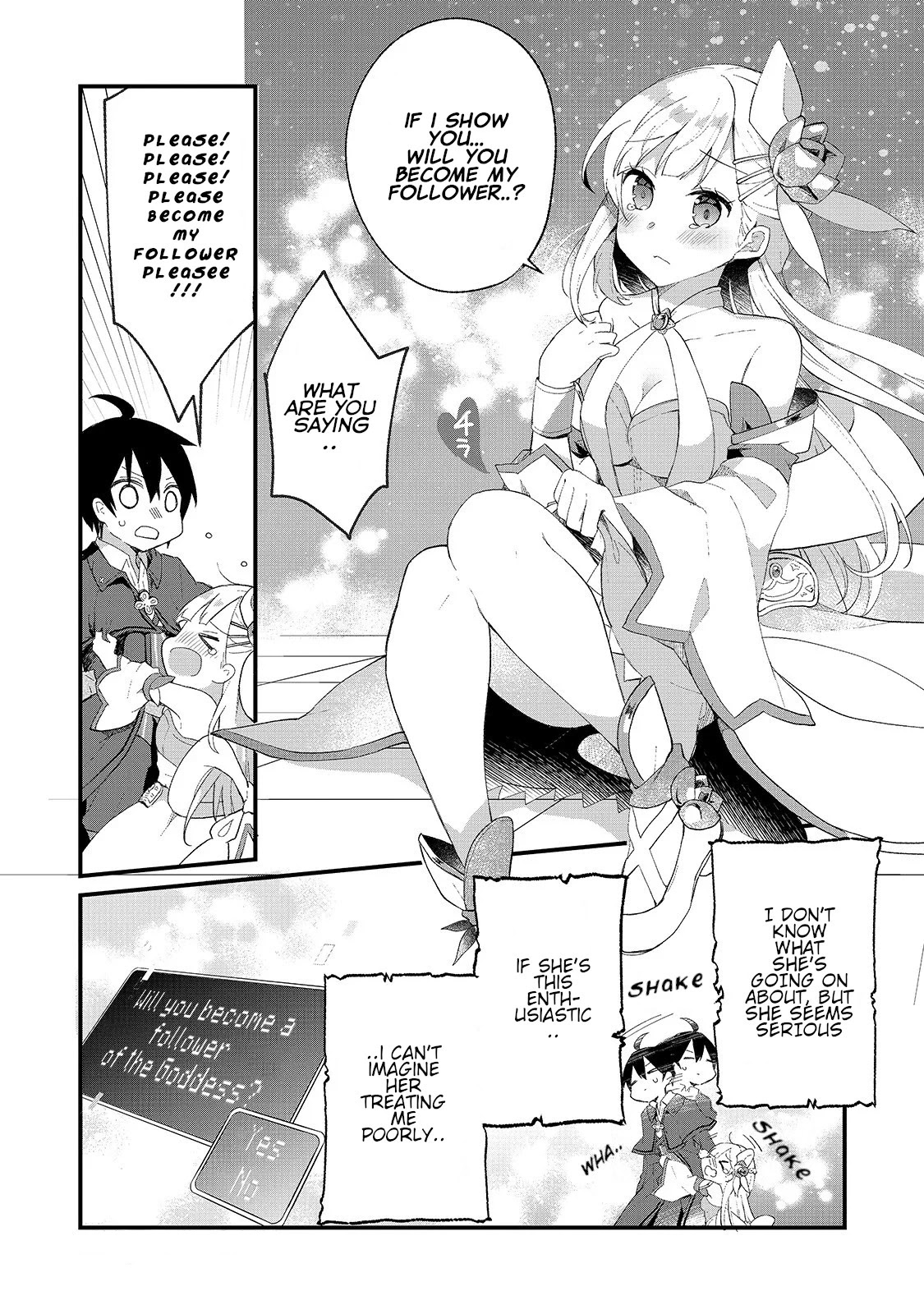 Shinja Zero no Megami-sama to Hajimeru Isekai Kouryaku Chapter 2 page 14 - Chapter 2: Makoto Takatsuki Encounters the Goddess