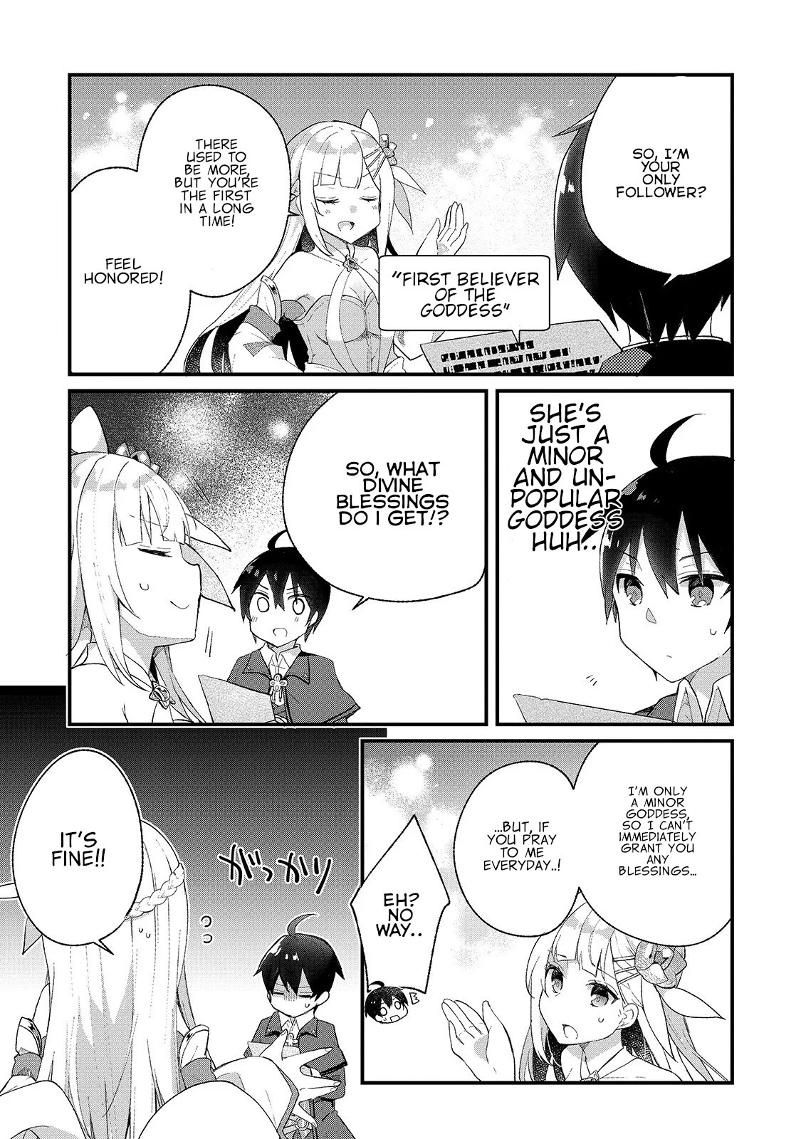 Shinja Zero no Megami-sama to Hajimeru Isekai Kouryaku Chapter 2 page 17 - Chapter 2: Makoto Takatsuki Encounters the Goddess
