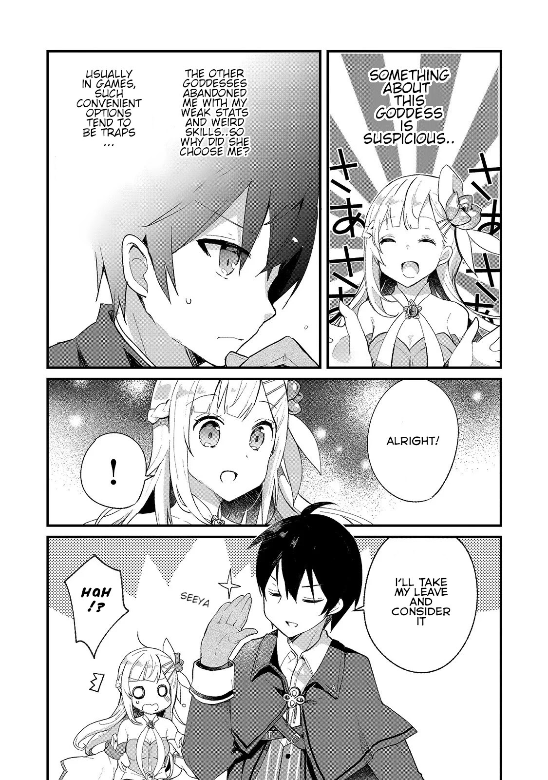 Shinja Zero no Megami-sama to Hajimeru Isekai Kouryaku Chapter 2 page 9 - Chapter 2: Makoto Takatsuki Encounters the Goddess