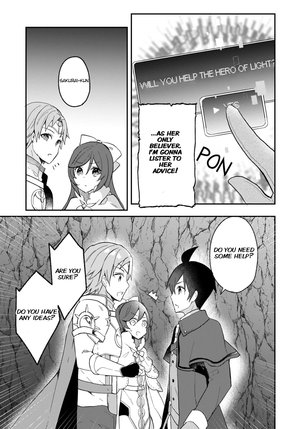 Shinja Zero no Megami-sama to Hajimeru Isekai Kouryaku Chapter 22 page 12 - Chapter 22: Makoto Takatsuki fights alongside the Hero Of Light 1