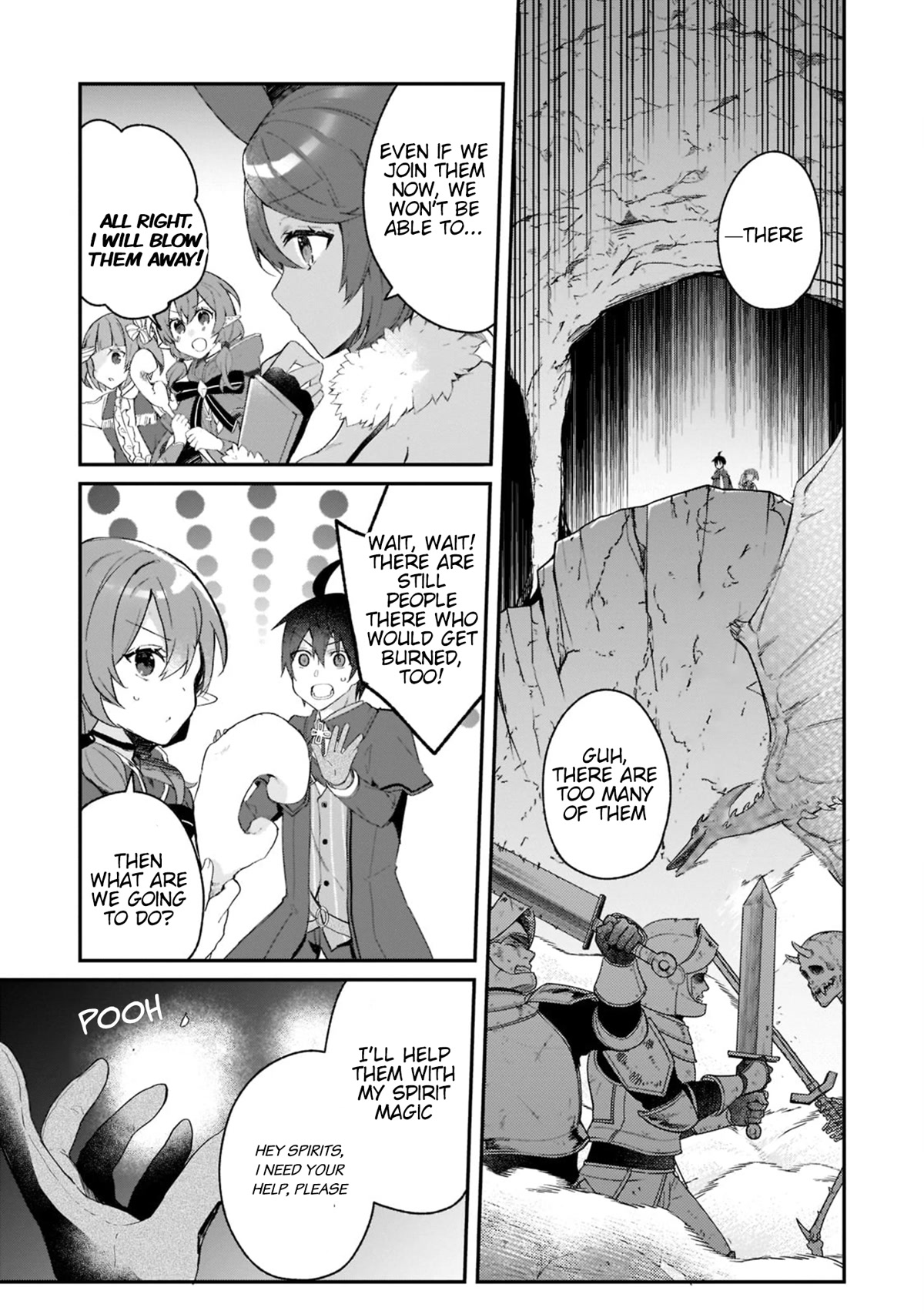 Shinja Zero no Megami-sama to Hajimeru Isekai Kouryaku Chapter 22 page 3 - Chapter 22: Makoto Takatsuki fights alongside the Hero Of Light 1
