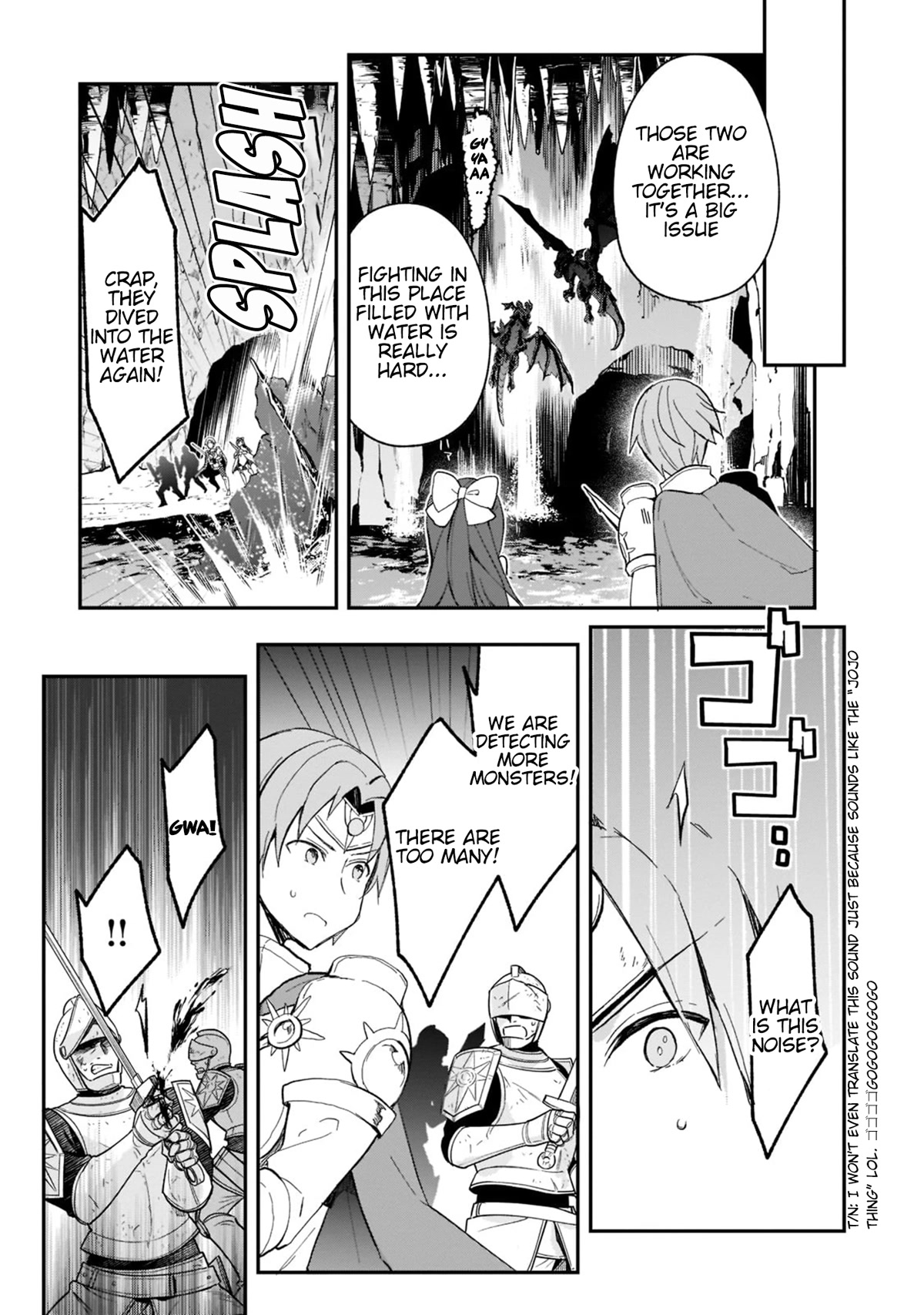 Shinja Zero no Megami-sama to Hajimeru Isekai Kouryaku Chapter 22 page 8 - Chapter 22: Makoto Takatsuki fights alongside the Hero Of Light 1