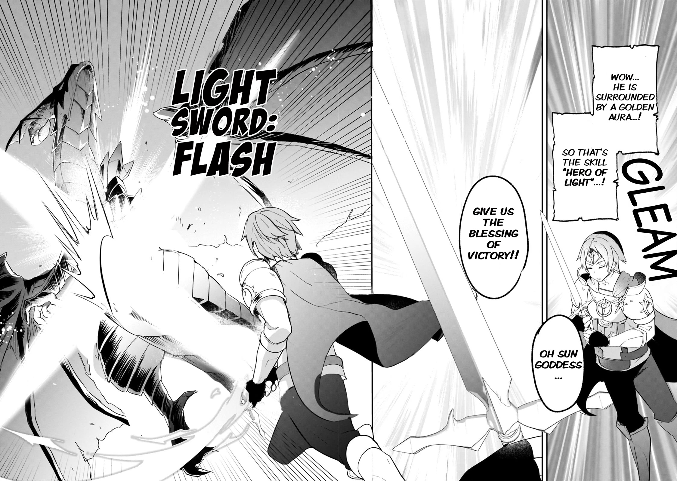 Shinja Zero no Megami-sama to Hajimeru Isekai Kouryaku Chapter 23 page 15 - Chapter 23: Makoto Takatsuki fights alongside the Hero Of Light 2