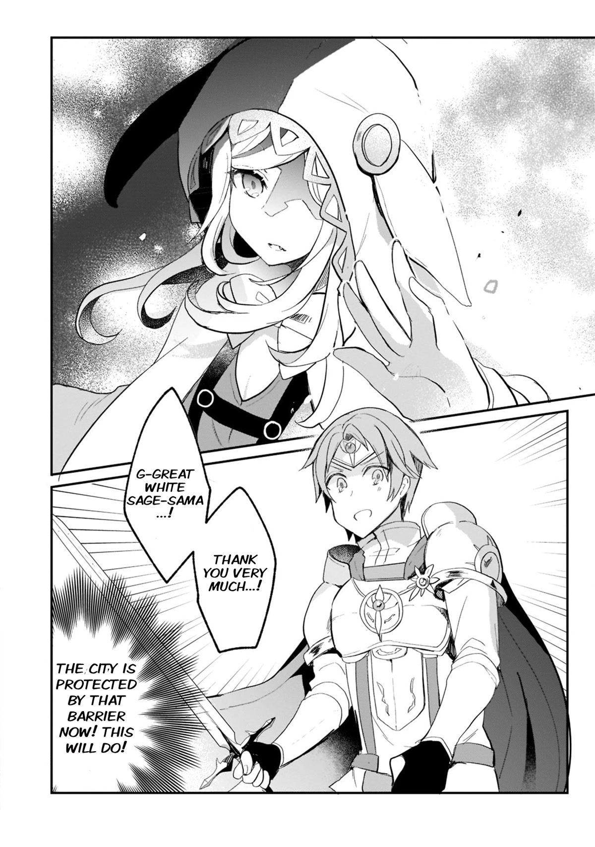 Shinja Zero no Megami-sama to Hajimeru Isekai Kouryaku Chapter 23 page 20 - Chapter 23: Makoto Takatsuki fights alongside the Hero Of Light 2