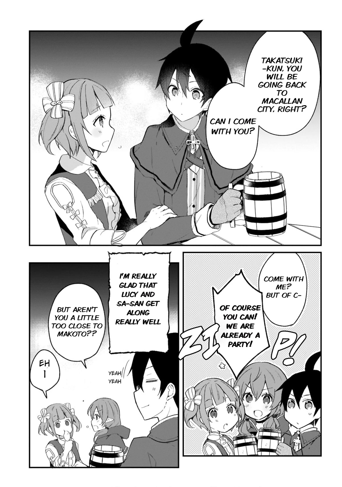 Shinja Zero no Megami-sama to Hajimeru Isekai Kouryaku Chapter 23 page 25 - Chapter 23: Makoto Takatsuki fights alongside the Hero Of Light 2
