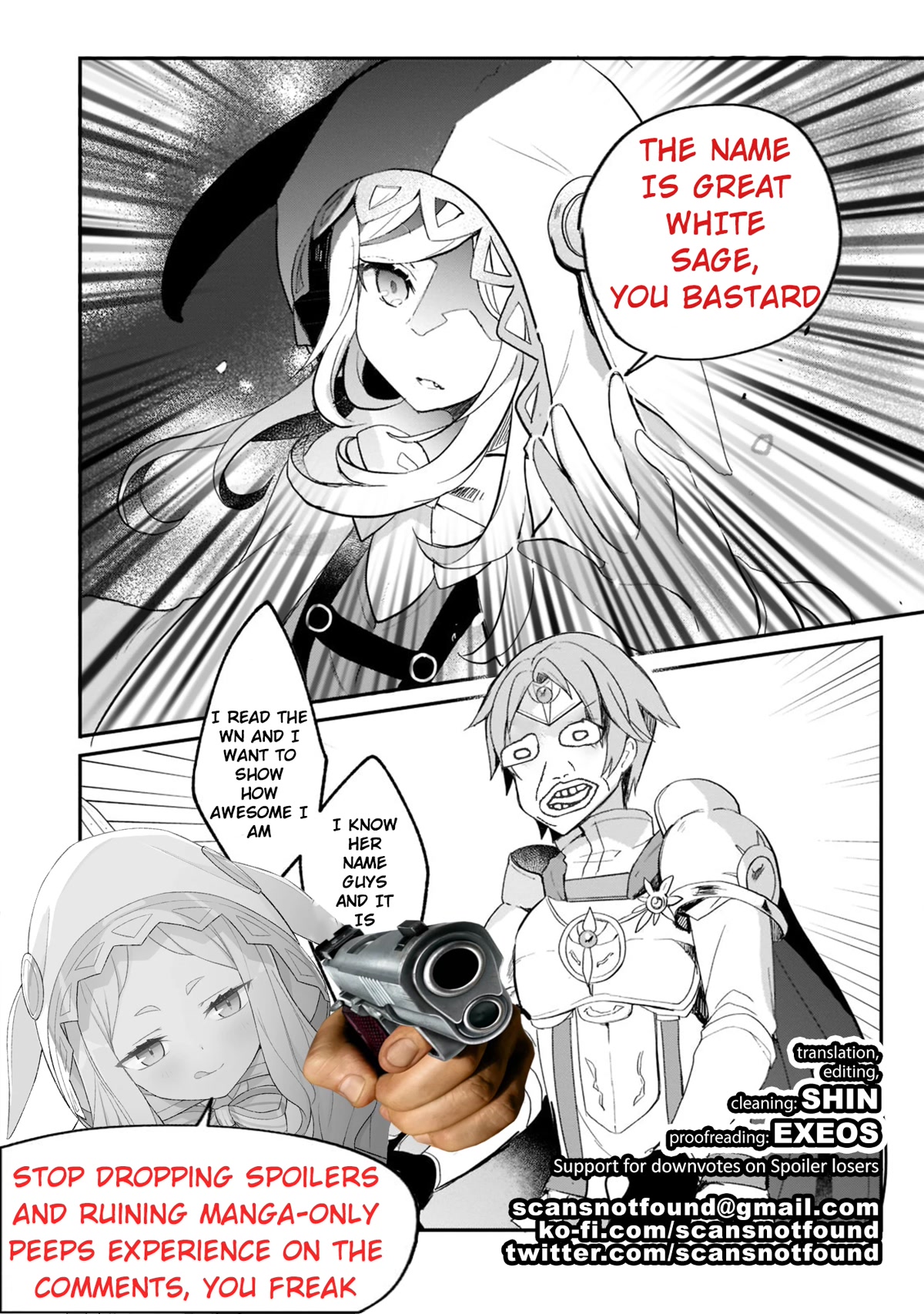 Shinja Zero no Megami-sama to Hajimeru Isekai Kouryaku Chapter 23 page 32 - Chapter 23: Makoto Takatsuki fights alongside the Hero Of Light 2