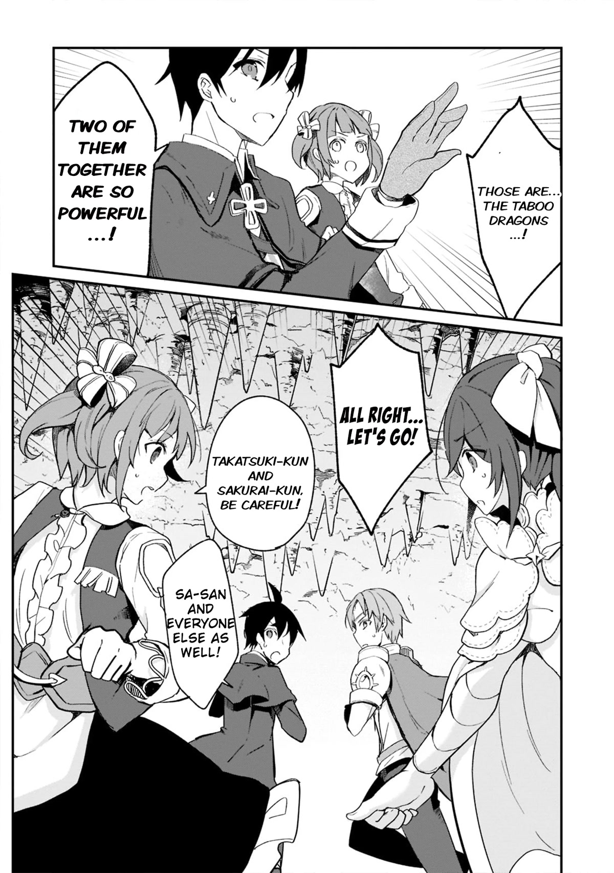 Shinja Zero no Megami-sama to Hajimeru Isekai Kouryaku Chapter 23 page 7 - Chapter 23: Makoto Takatsuki fights alongside the Hero Of Light 2