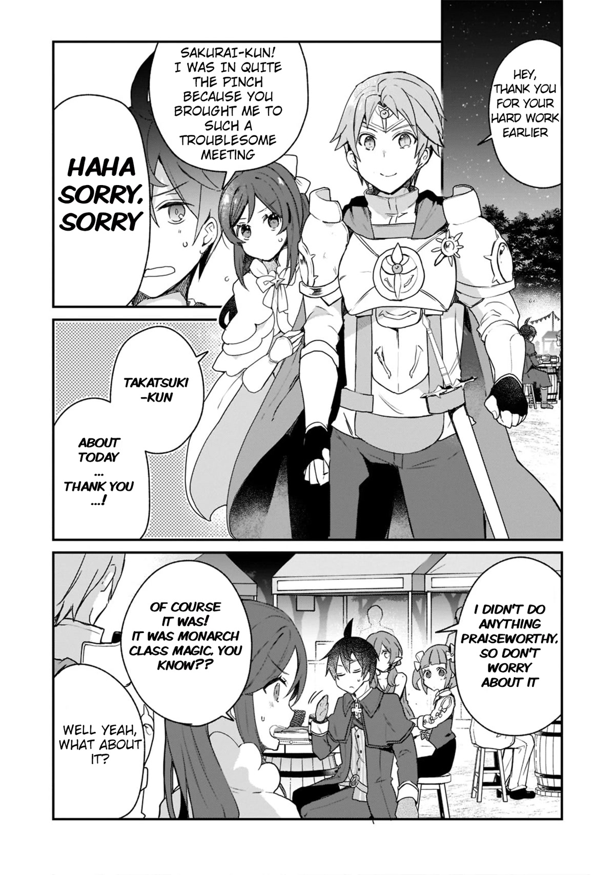 Shinja Zero no Megami-sama to Hajimeru Isekai Kouryaku Chapter 24 page 19 - Chapter 24: Makoto Takatsuki Talks to a Princess