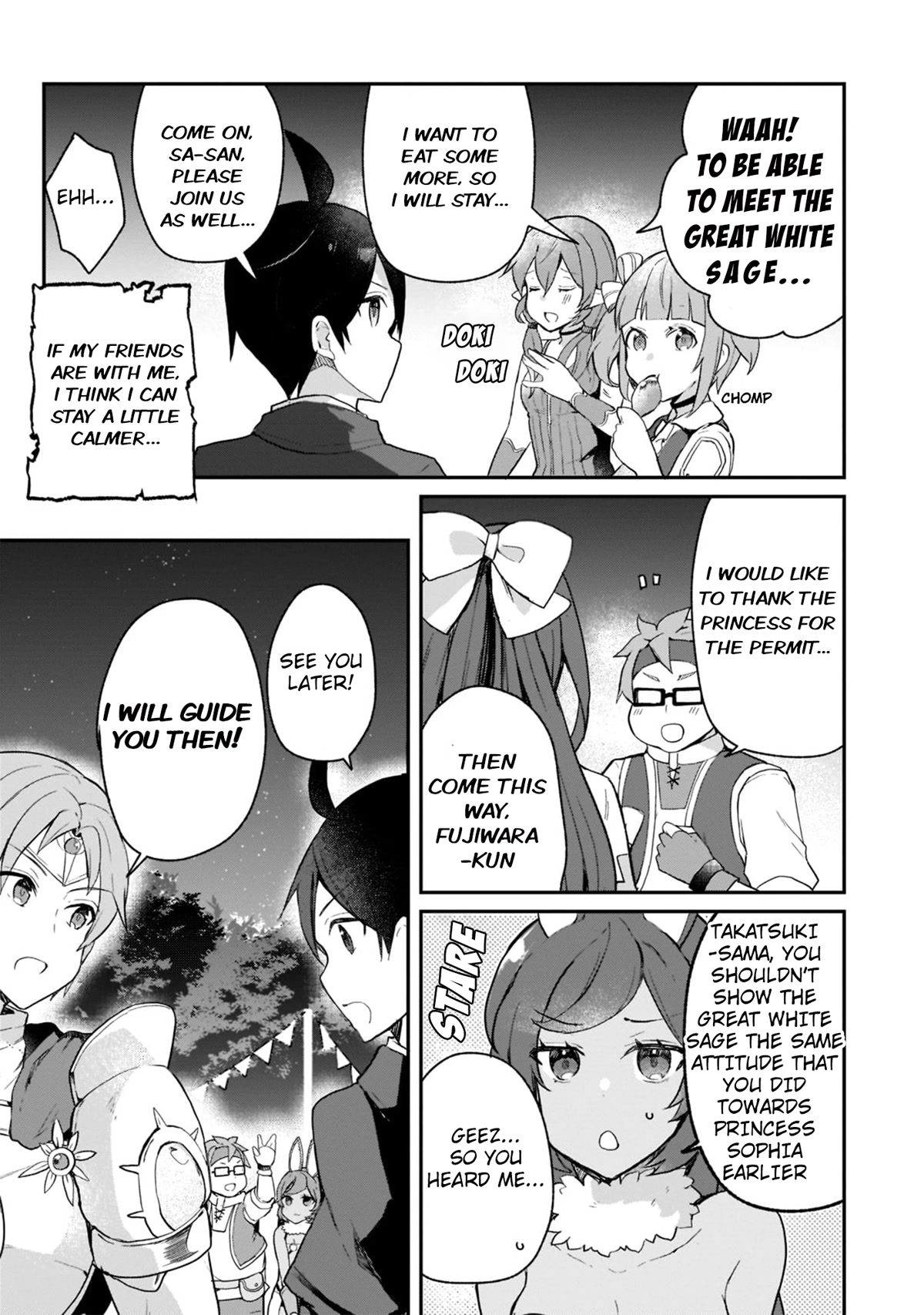 Shinja Zero no Megami-sama to Hajimeru Isekai Kouryaku Chapter 24 page 21 - Chapter 24: Makoto Takatsuki Talks to a Princess