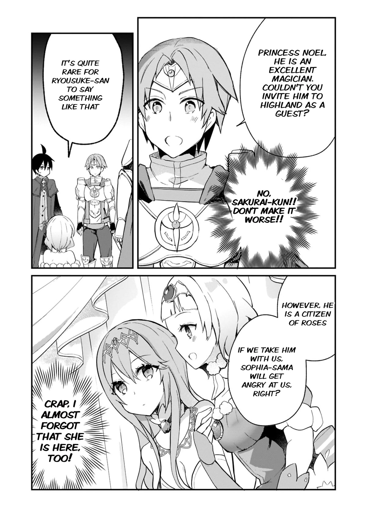Shinja Zero no Megami-sama to Hajimeru Isekai Kouryaku Chapter 24 page 3 - Chapter 24: Makoto Takatsuki Talks to a Princess