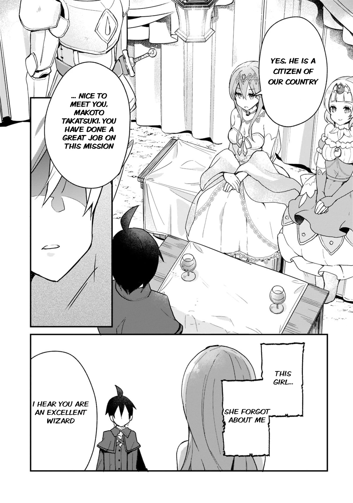Shinja Zero no Megami-sama to Hajimeru Isekai Kouryaku Chapter 24 page 4 - Chapter 24: Makoto Takatsuki Talks to a Princess