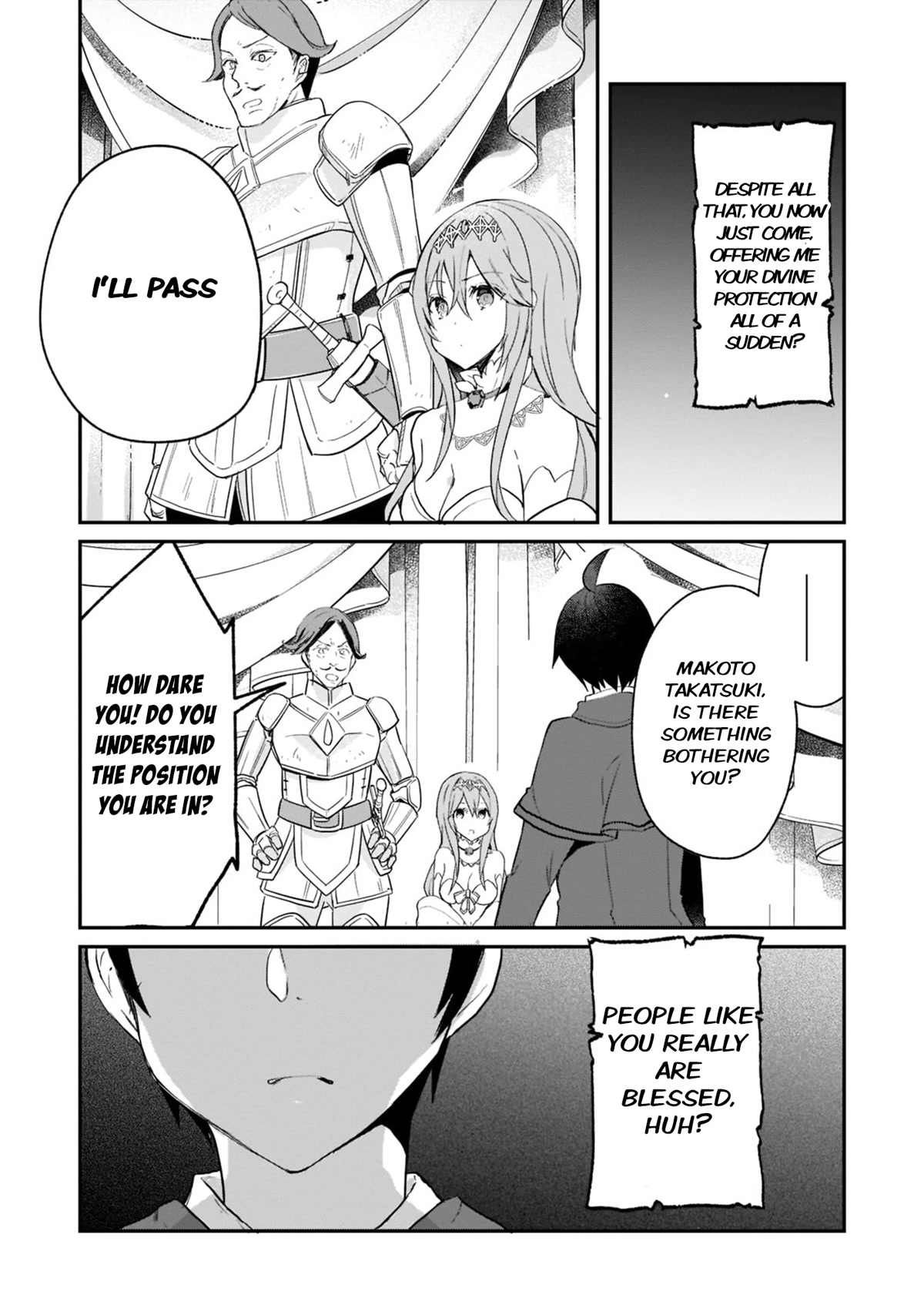 Shinja Zero no Megami-sama to Hajimeru Isekai Kouryaku Chapter 24 page 7 - Chapter 24: Makoto Takatsuki Talks to a Princess