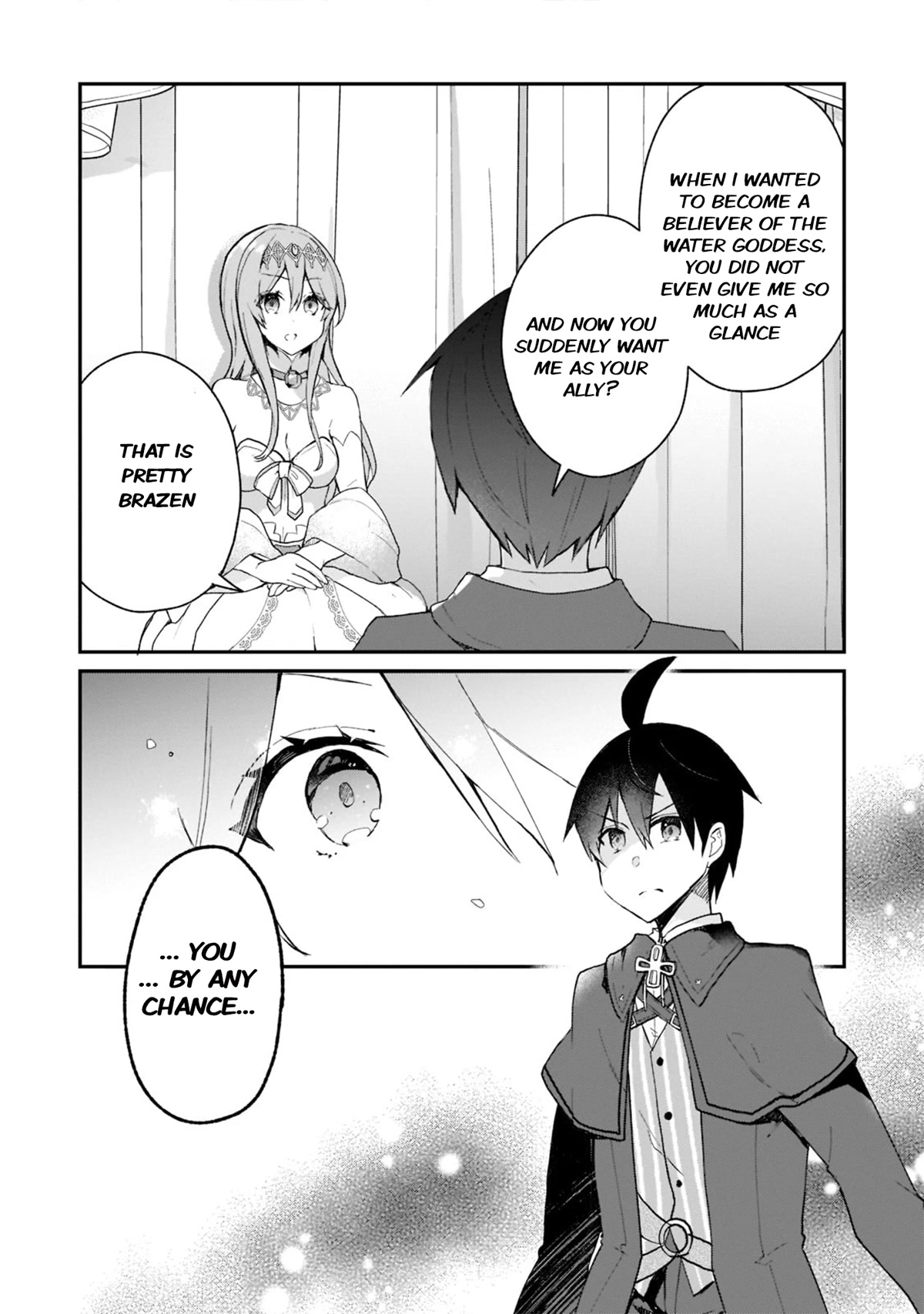 Shinja Zero no Megami-sama to Hajimeru Isekai Kouryaku Chapter 24 page 8 - Chapter 24: Makoto Takatsuki Talks to a Princess